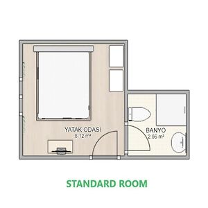Camera con letto king size